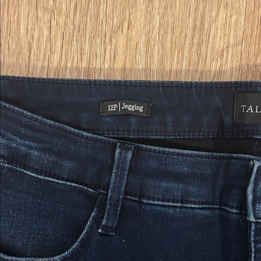 Talbots Women's Deep Blue Jeggings - Picture 2 of 7